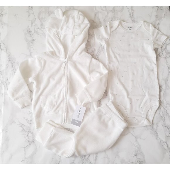 Carter's Baby Unixes 3-PcTerry Little Jack… - Picture 3 of 8